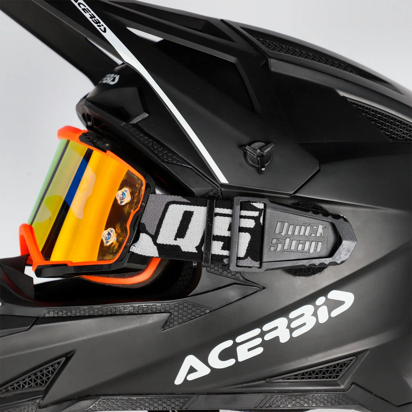 Correas Acerbis Quick Strap - Negro/Gris