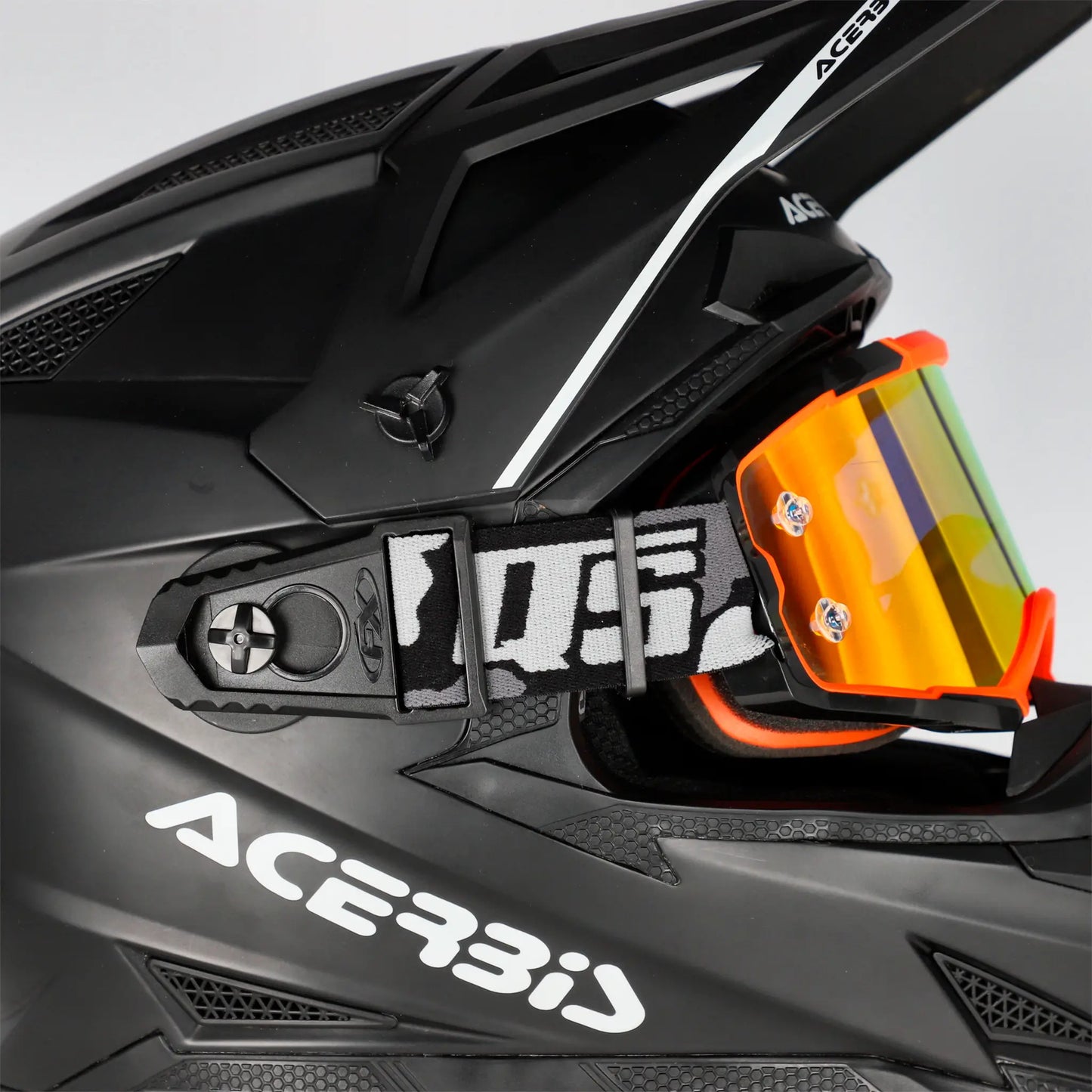 Correas Acerbis Quick Strap - Negro/Gris