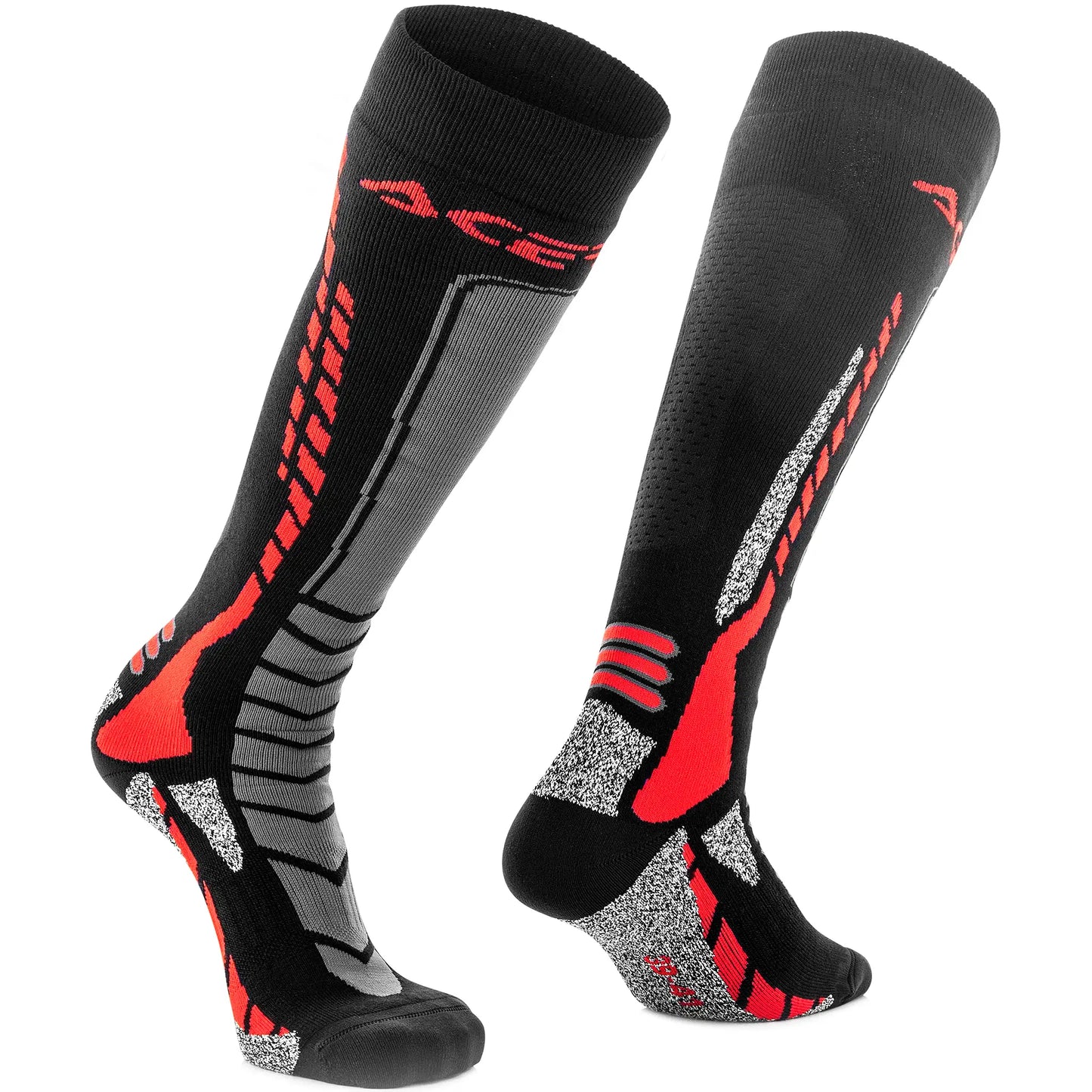 Calcetines Acerbis MX Pro - Negro/Rojo