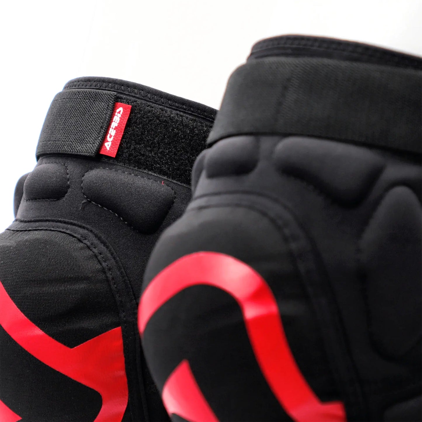 Rodilleras Acerbis Soft - Negro/Rojo