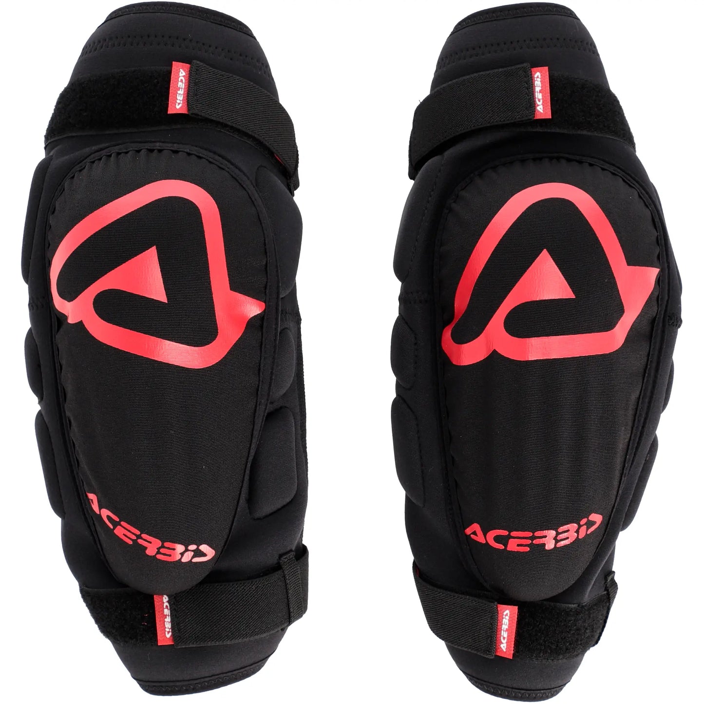 Coderas Acerbis Soft - Negro/Rojo