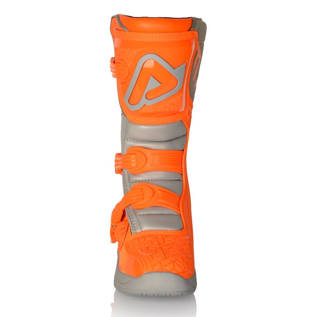 Botas cano longo off-road júnior Acerbis X-Team - laranja