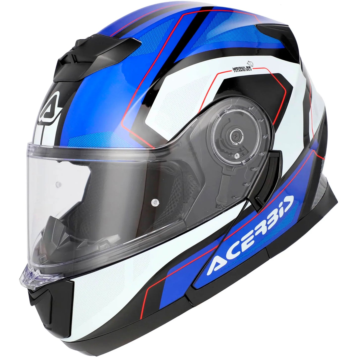 Casco Acerbis Serel 22.06 Graphic - Blanco/Azul