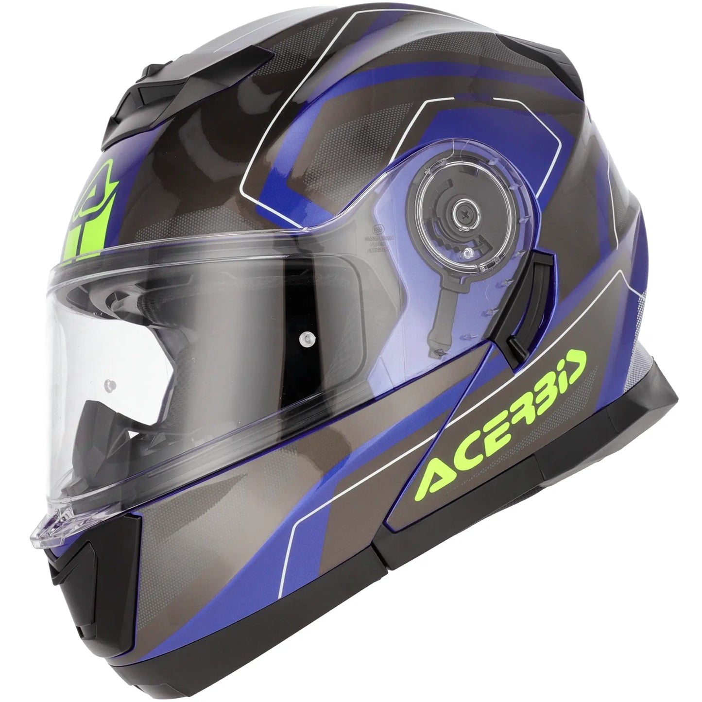 Casco Acerbis Serel 22.06 Graphic - Azul/Amarillo