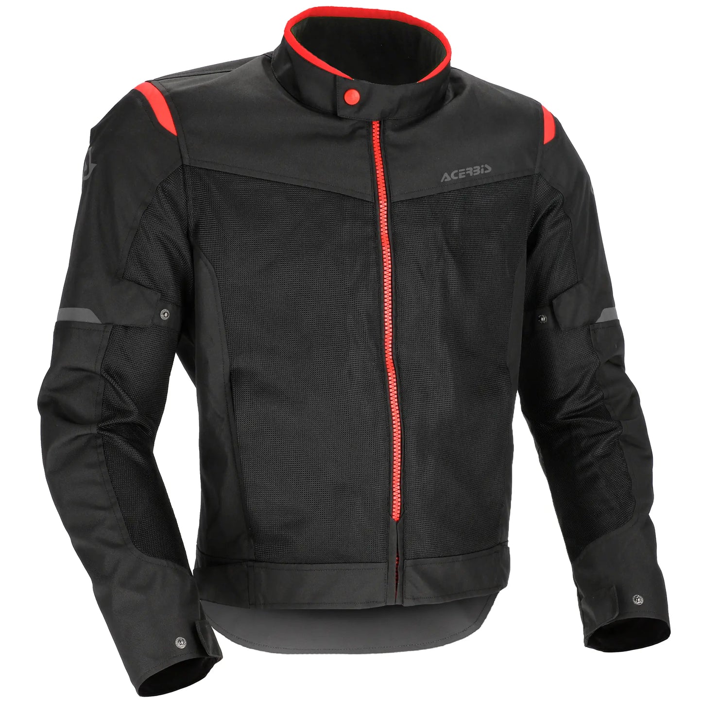 Chaqueta Acerbis CE Ramsey My Vented 2.0 Man - Negro/Rojo