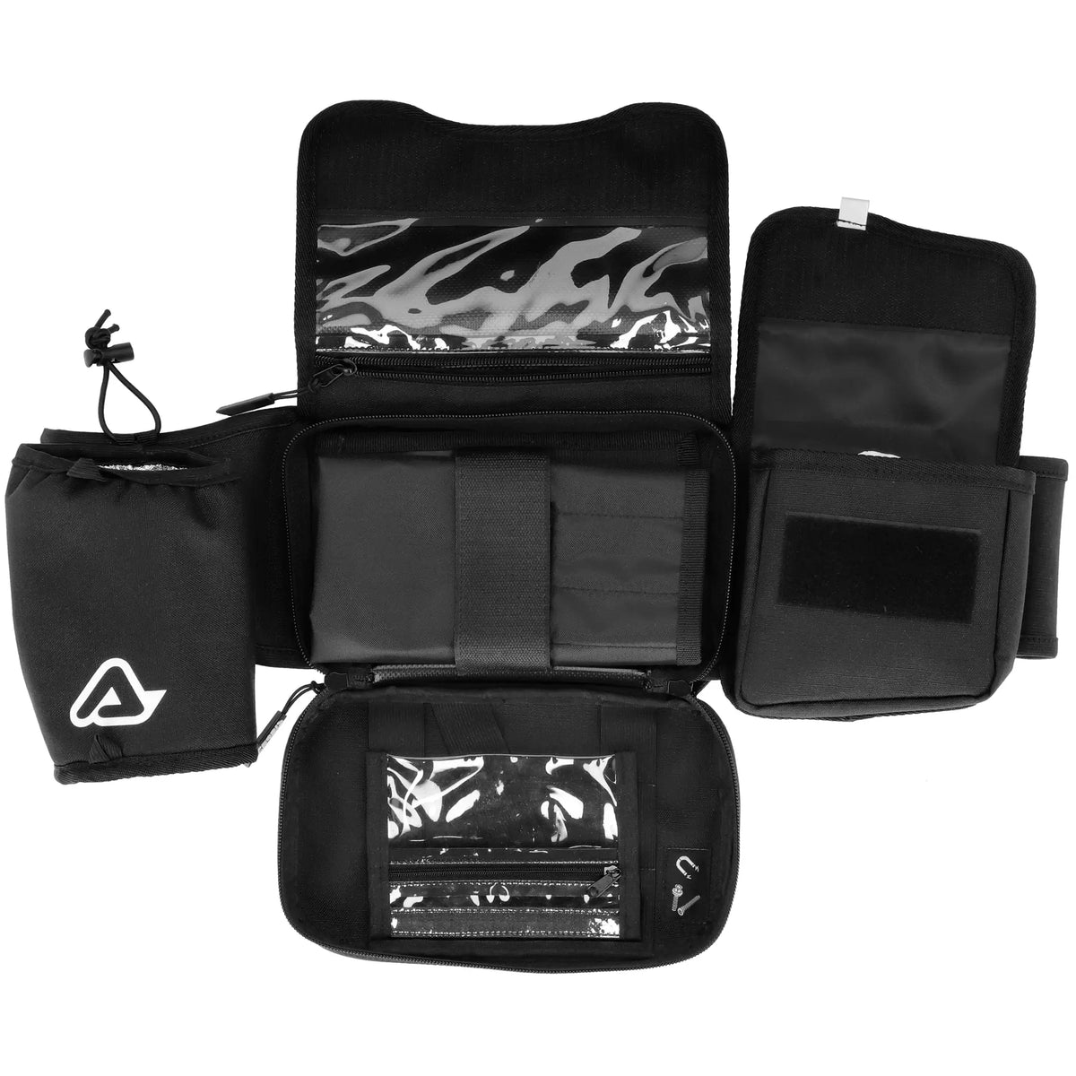 Riñonera Acerbis Profile Logo - Negro/Blanco