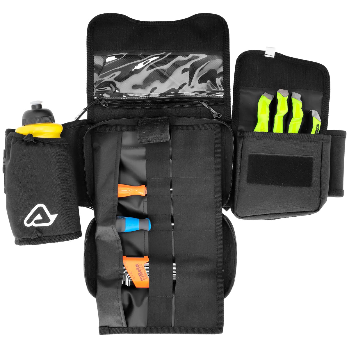 Riñonera Acerbis Profile Logo - Negro/Blanco