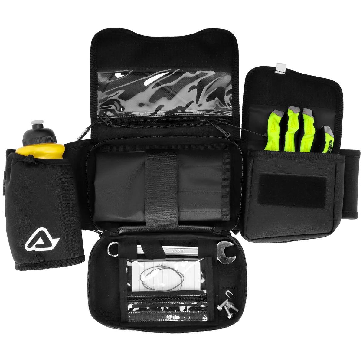 Riñonera Acerbis Profile Logo - Negro/Blanco