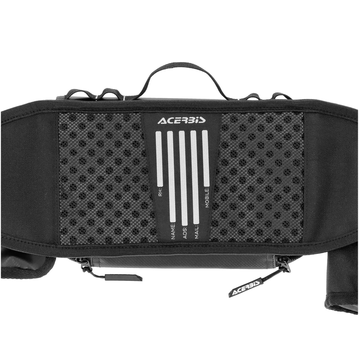 Riñonera Acerbis Profile Logo - Negro/Blanco