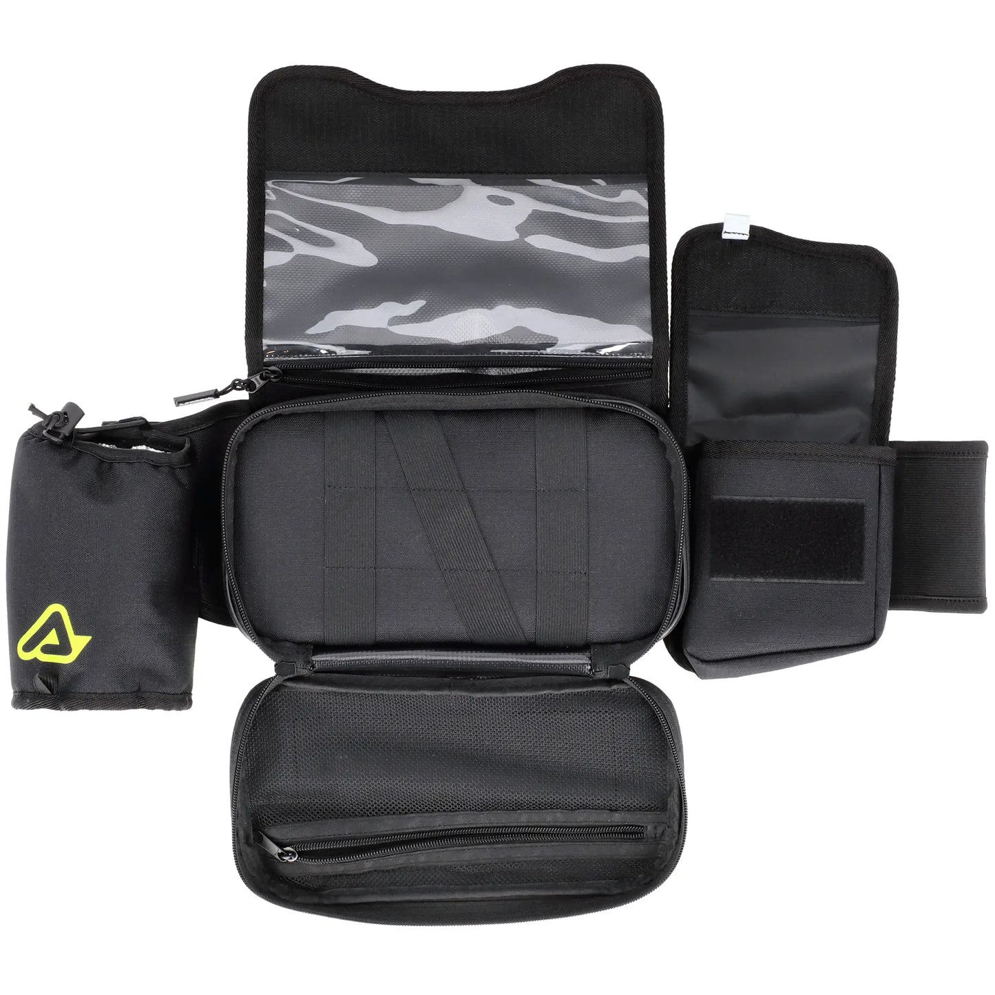 Riñonera Acerbis Impact Logo - Negro/Gris