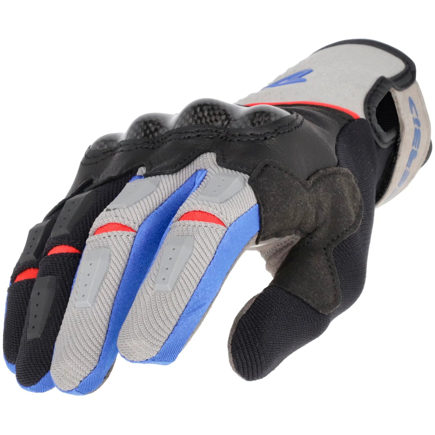 Guantes Acerbis CE Carbon G 5.0 - Gris/Azul