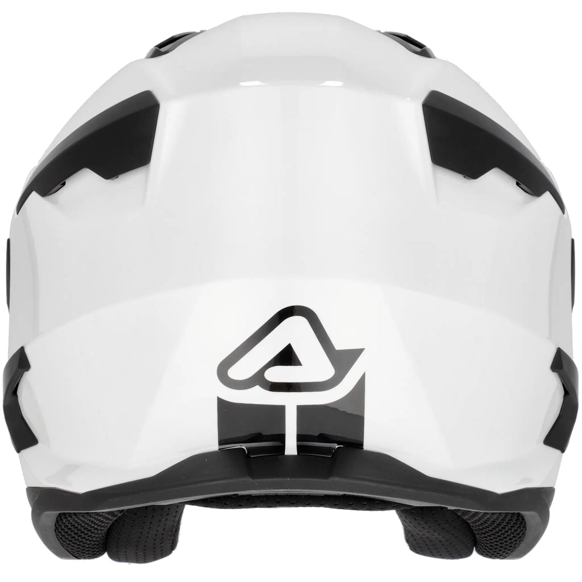 Casco Acerbis Jet Aria Evo Solid - Blanco Brillo