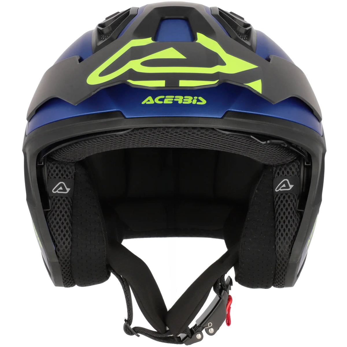 Casco Acerbis Jet Aria Evo Metallic - Azul Mate
