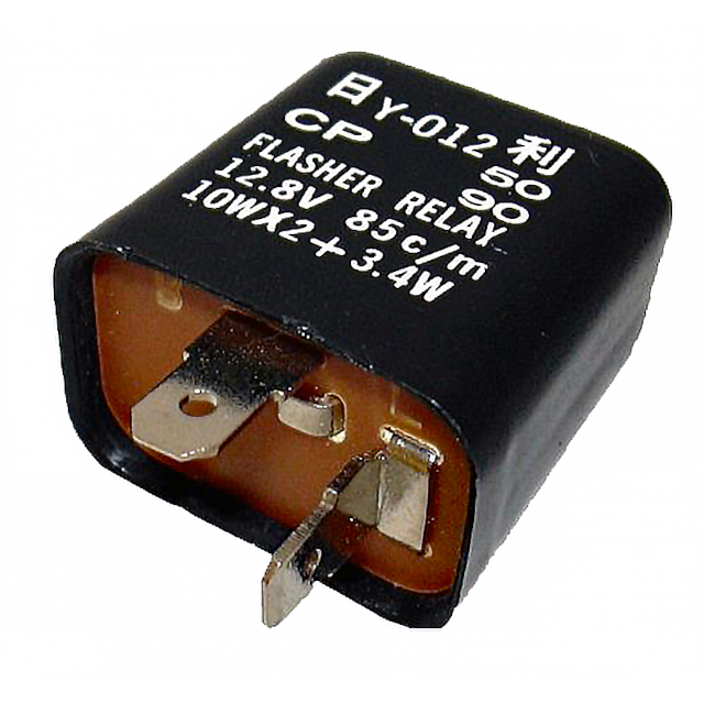 Relé de piscas 2 Pins 12V 10W SGR