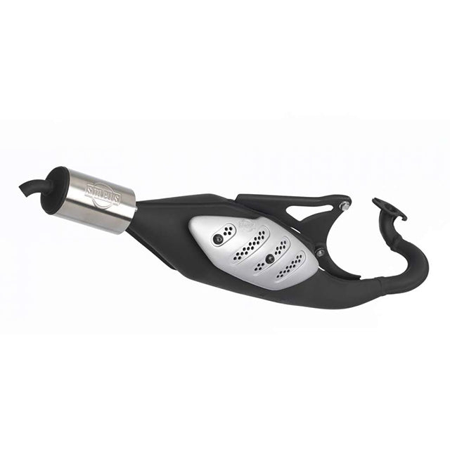 Escape Leovince Sito Plus Minarelli horizontal com silenciador