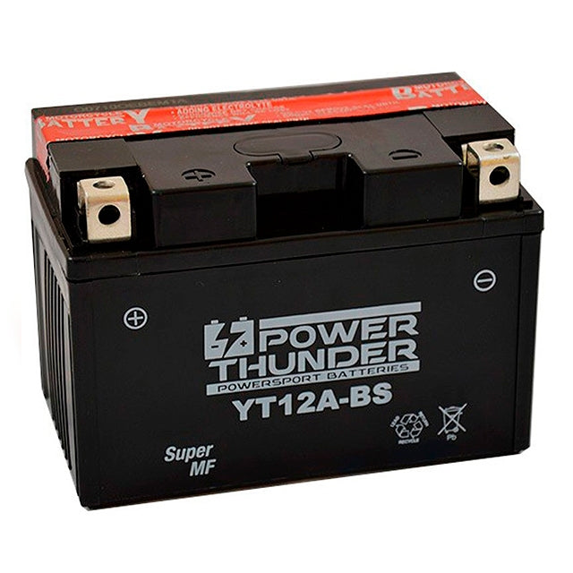 Bateria YT12A-BS Power Thunder con ácido 0612100P