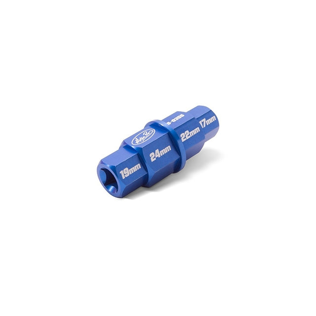 Herramienta eje de rueda hexagonal 17 /19 / 22 / 24 Aluminio T6 Superlight Motion Pro 08-0355