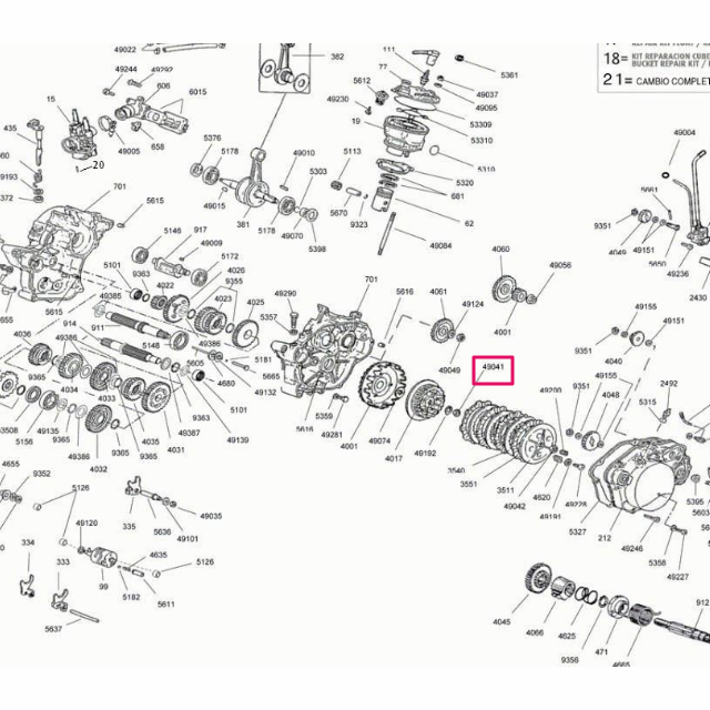 Tuerca M12x1,25 MR6-80 Minarelli AM6 Rieju