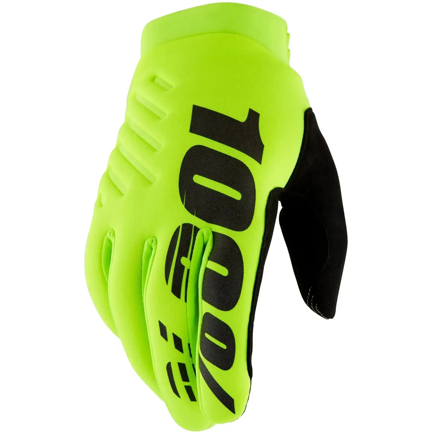 Guantes 100% Brisker - Negro/Amarillo