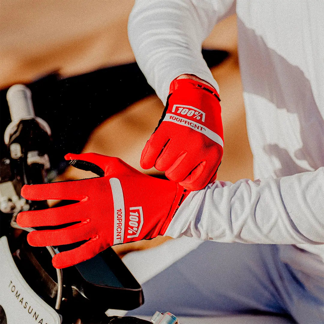Luvas 100% Ridecamp - Vermelho