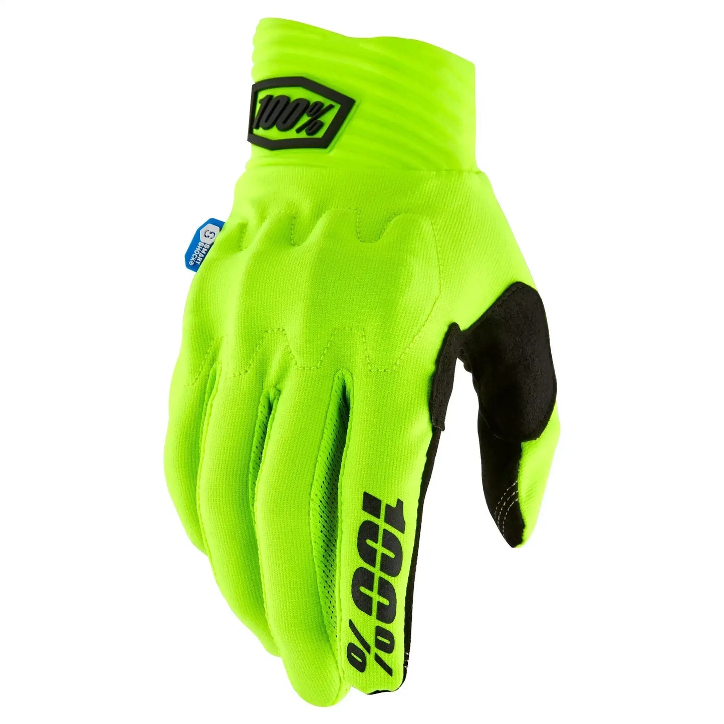 Guantes 100% Cognito Smart Shock - Negro/Amarillo