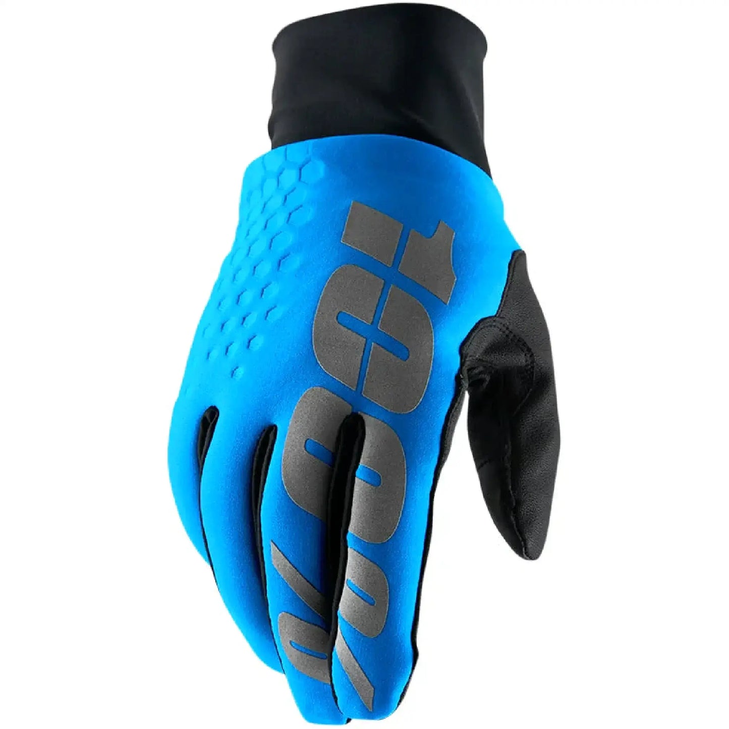 Guantes 100% Hydromatic Brisker - Negro/Azul