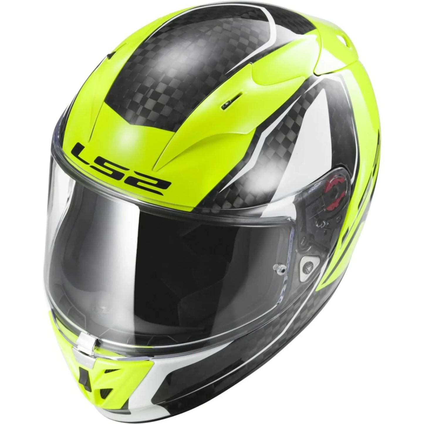 Casco LS2 FF323 Arrow C Evo Fury - Carbono/Amarillo
