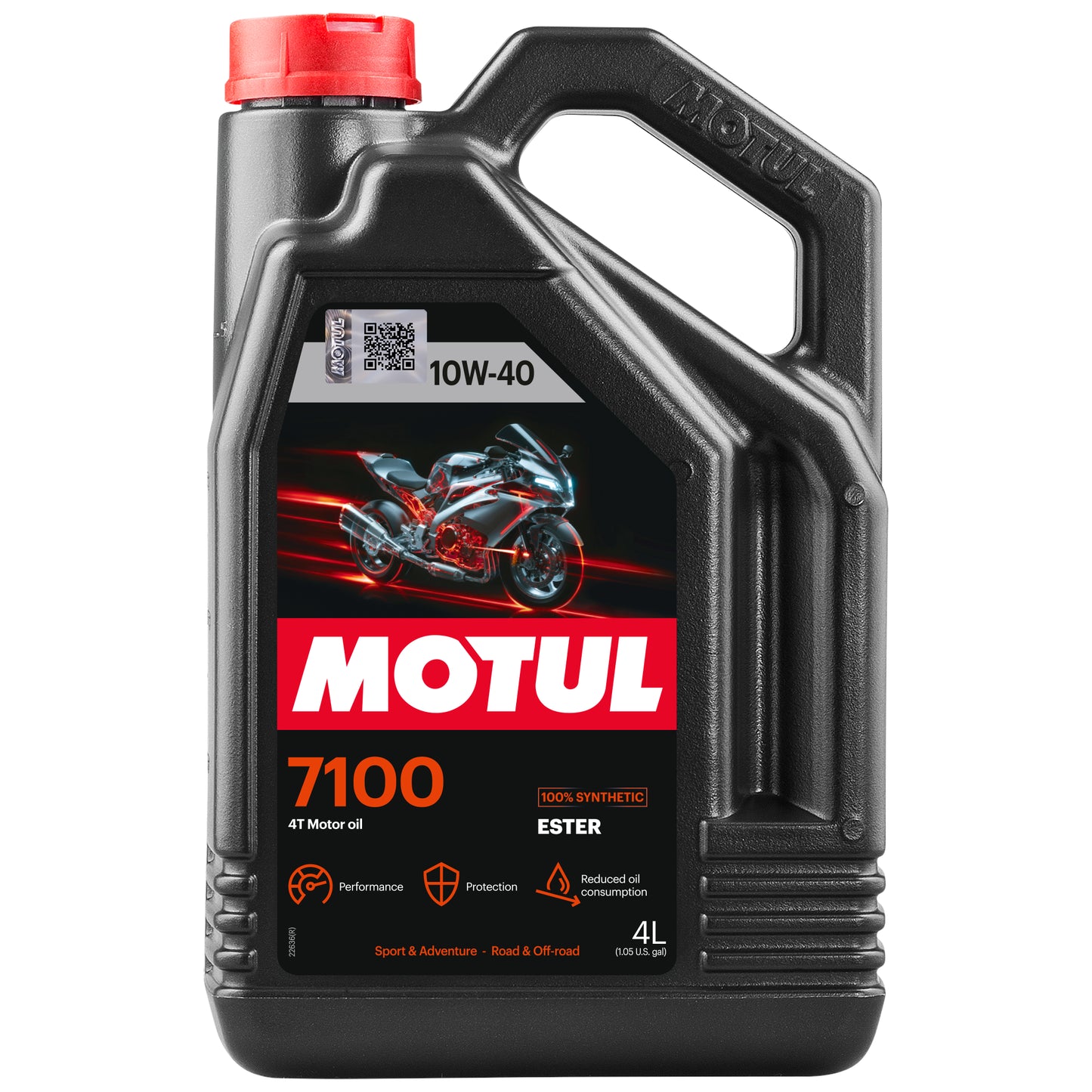 Aceite motor 10W40 4L Motul 7100