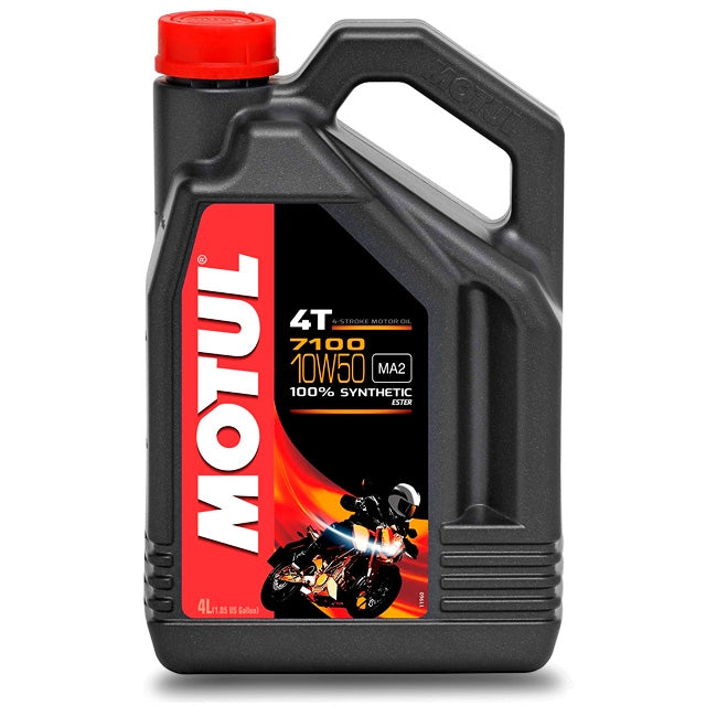 Óleo de motor 4T 10W50 4L Motul 7100