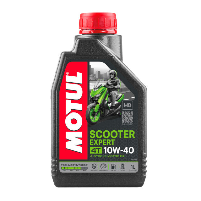 Óleo de motor 4T 10W40 1L Motul Scooter Expert MB