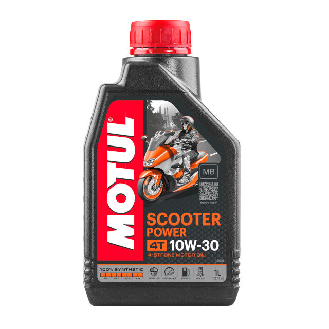 Engine oil 4T 10W30 1L Motul Scooter Power MB