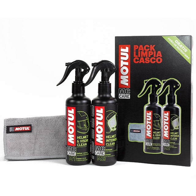 Pack Motul MC Care Mantenimiento Casco 109920
