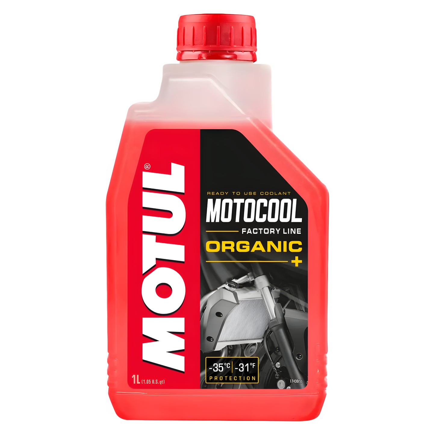Liquido refrigerante anticongelante 1L Motocool Factory line 111034