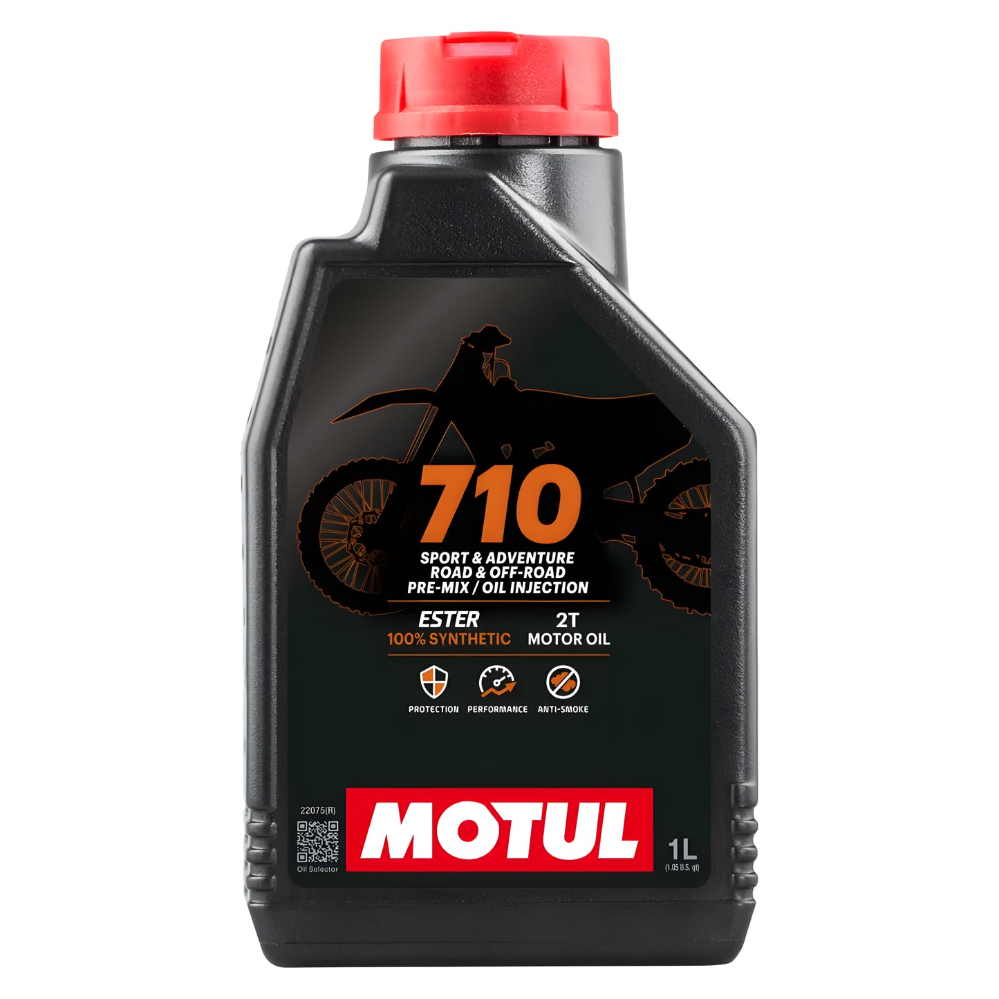 Aceite mezcla 2T 1L Motul 710 sintético 114636