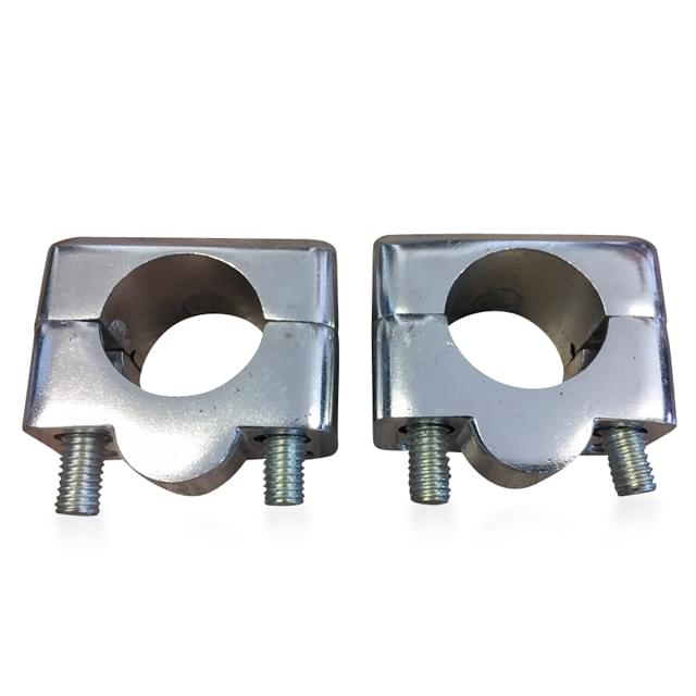 Torretas de manillar 28.6mm Rijomotor - cromado