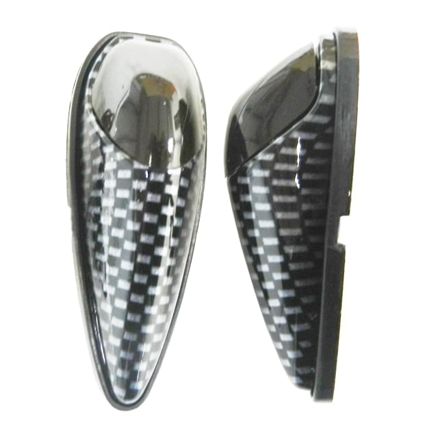 Clignotants jaguar adhérents Rijomotor - fumé carbone