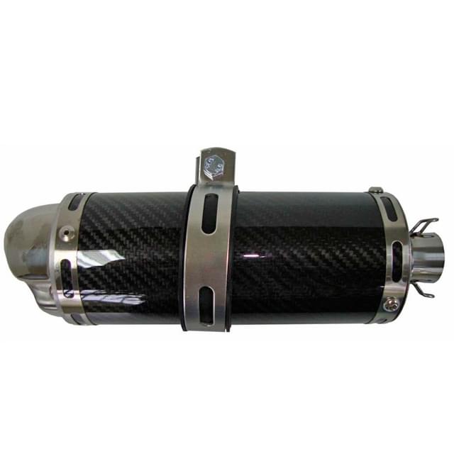 Silenciador de escape Rijomotor Firebox 4T 210/85/30mm - carbono