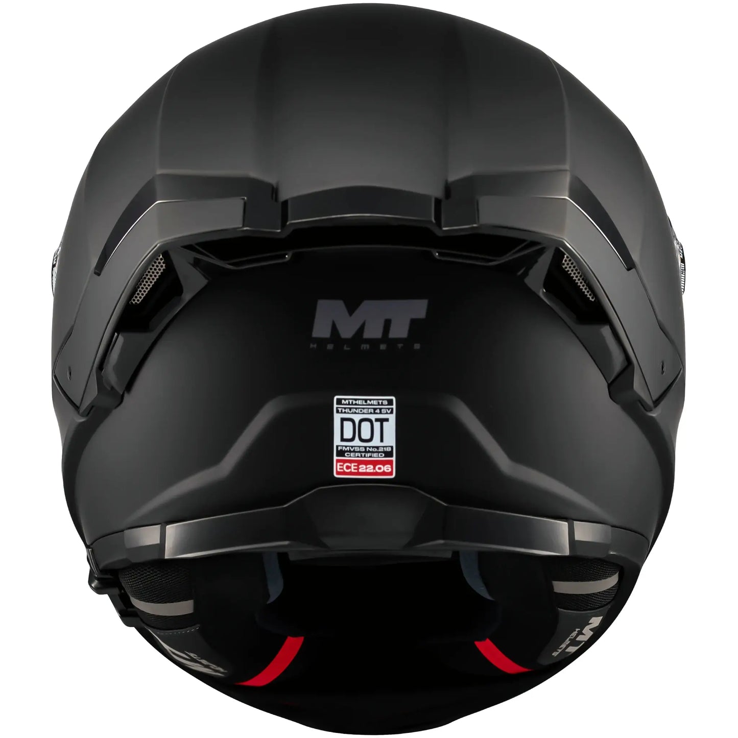 Casco MT Thunder 4 SV Pure A1 - Negro Mate