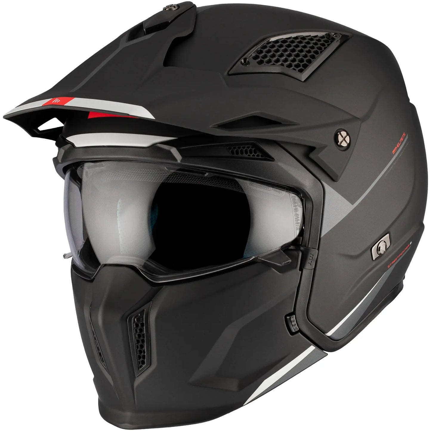 Casco MT Streetfighter SV S Solid A1 - Negro Mate