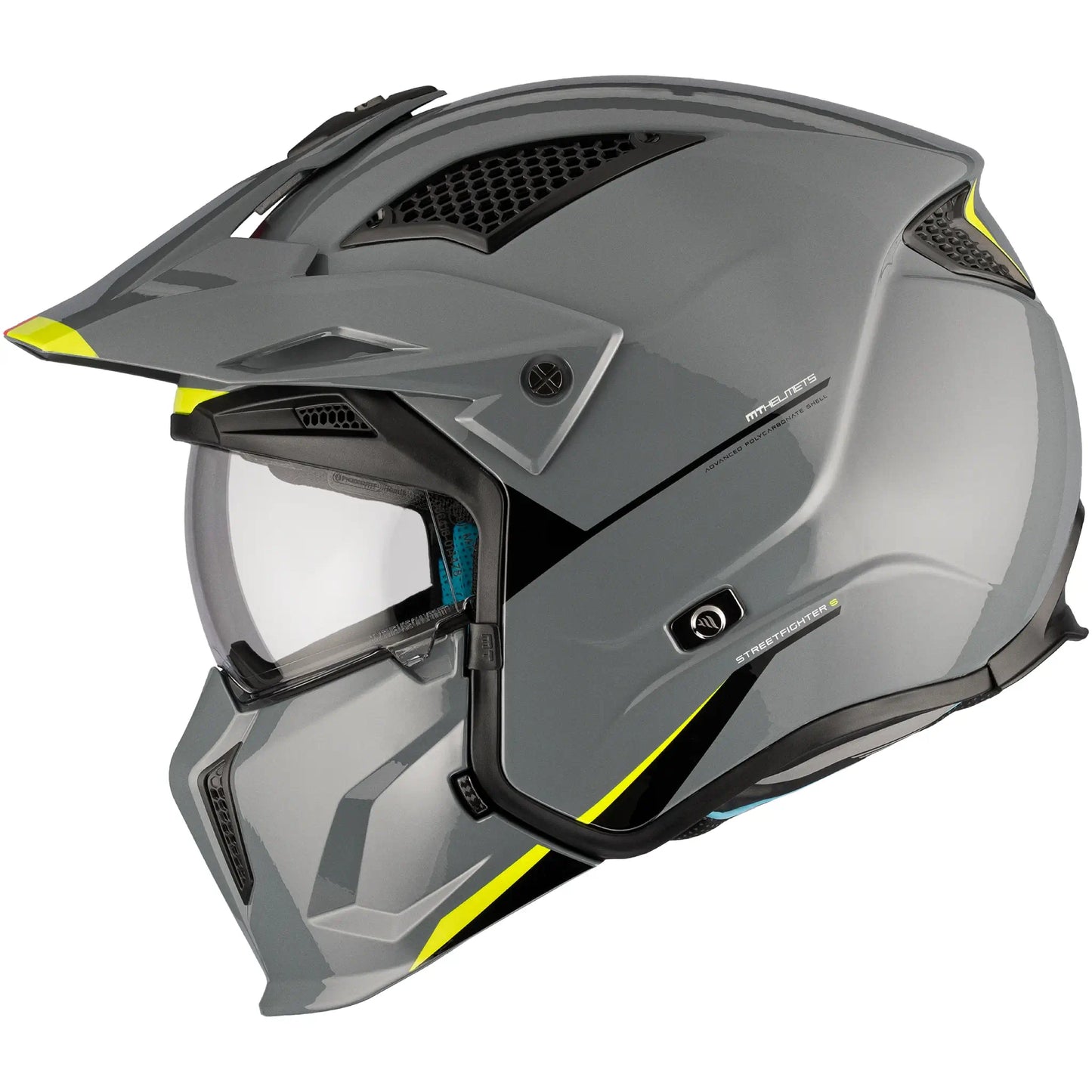 Casco MT Streetfighter SV S Solid A22 - Gris Nardo