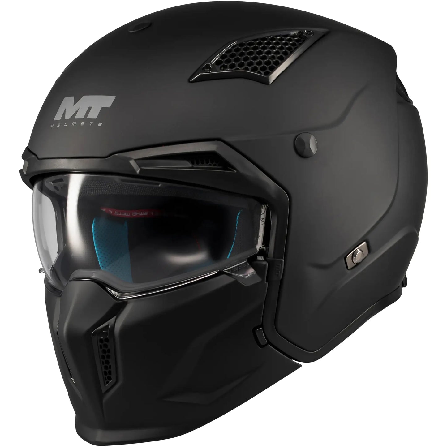Casco MT Streetfighter SV S Pure A1 - Negro Mate