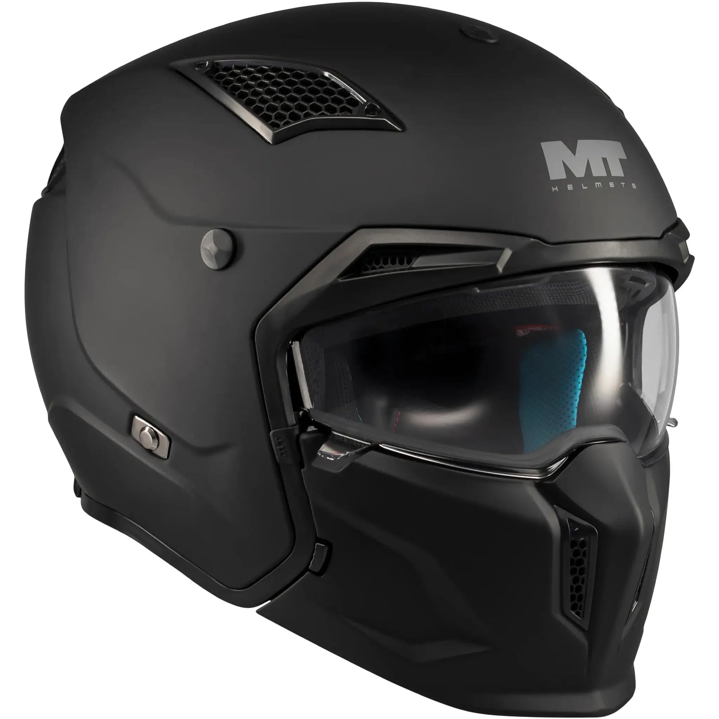 Casco MT Streetfighter SV S Pure A1 - Negro Mate