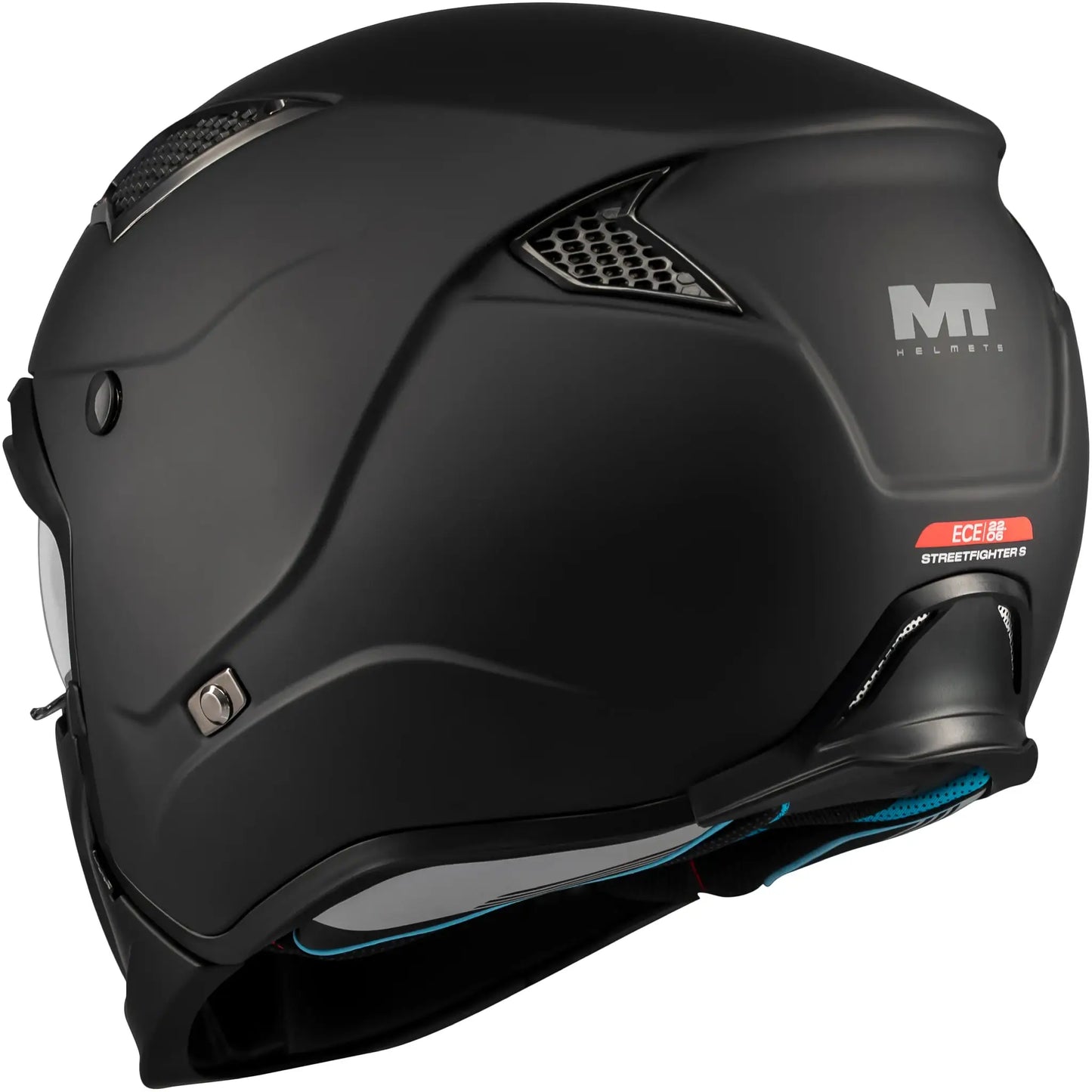 Casco MT Streetfighter SV S Pure A1 - Negro Mate