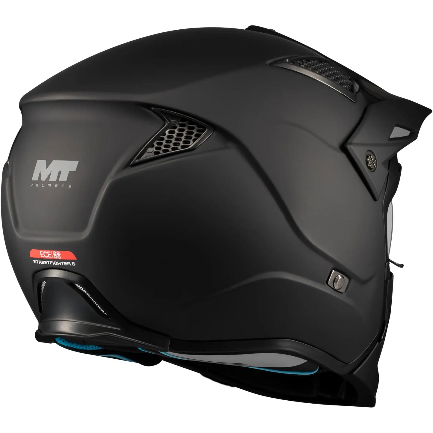 Casco MT Streetfighter SV S Pure A1 - Negro Mate