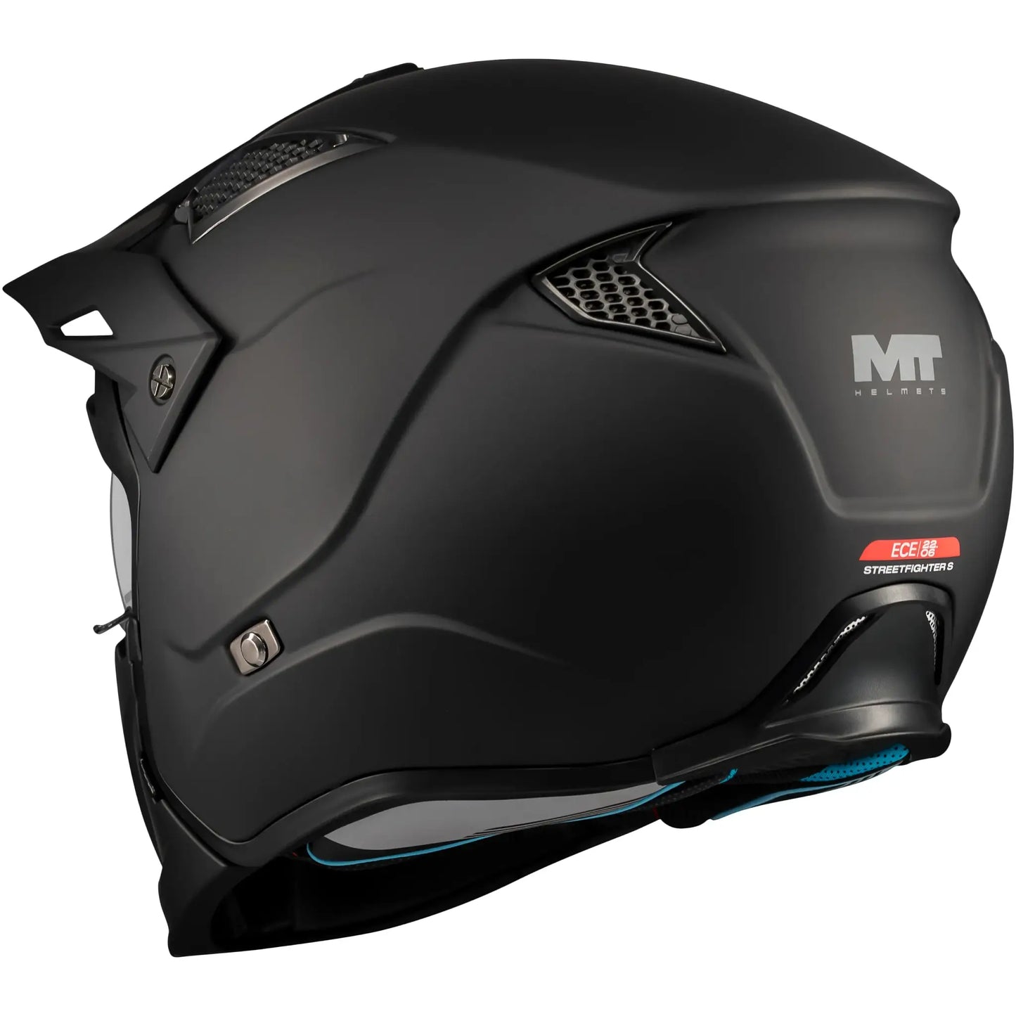 Casco MT Streetfighter SV S Pure A1 - Negro Mate