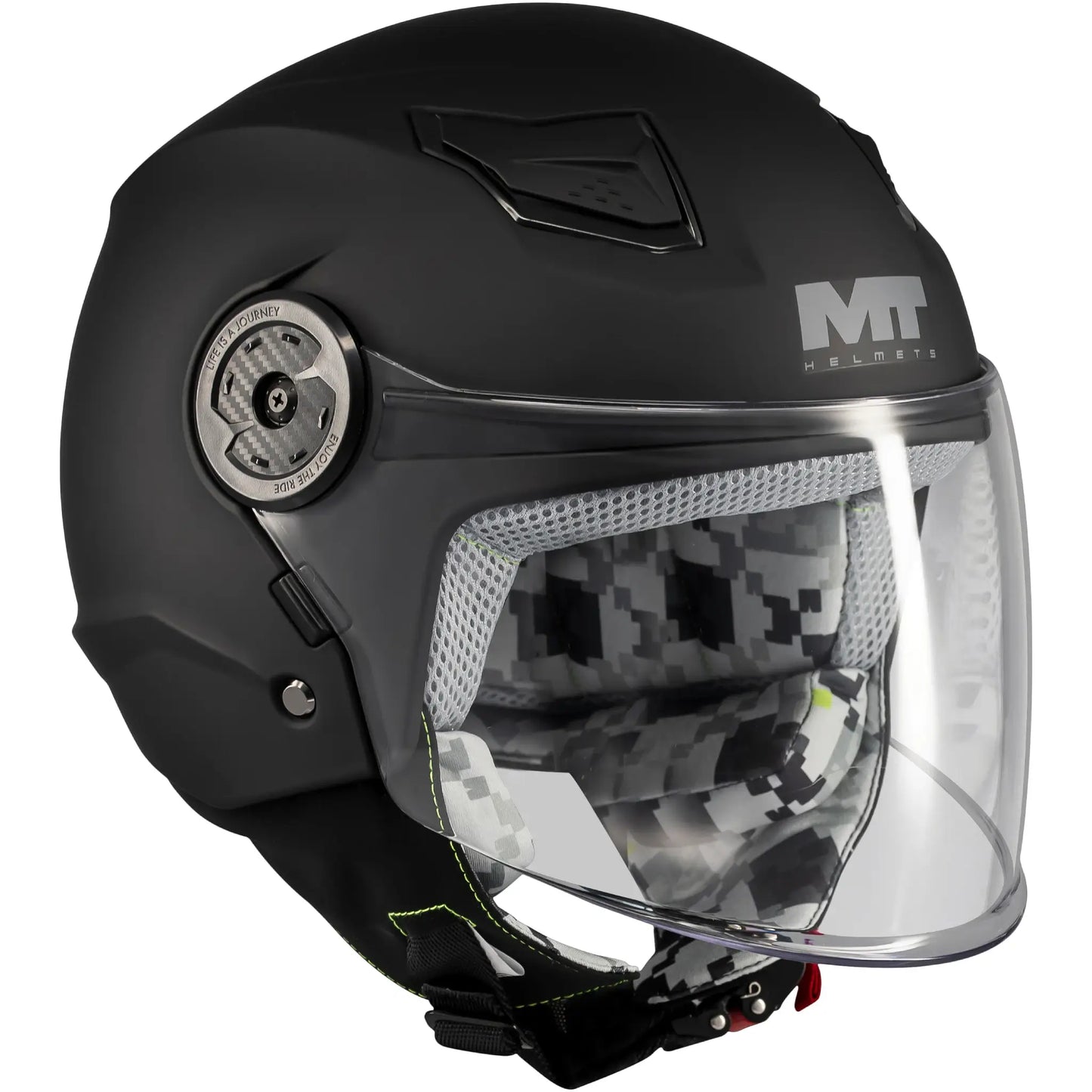 Casco MT Lite Pure A1 - Negro Mate