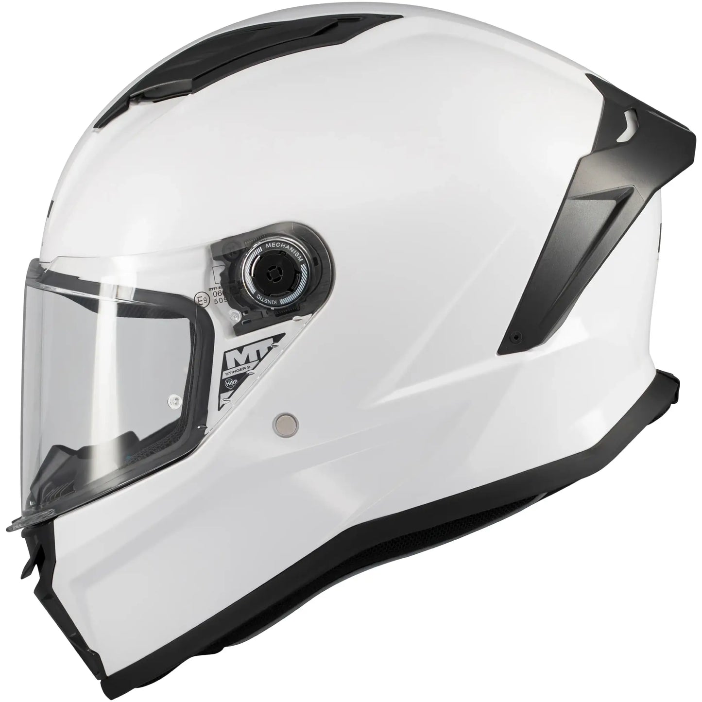 Casco MT Stinger 2 Pure A0 - Blanco Brillo