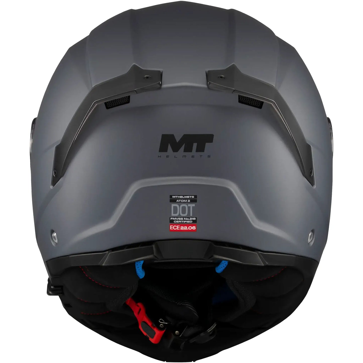 Casco MT Atom 2 SV Pure A2 - Titanio Mate