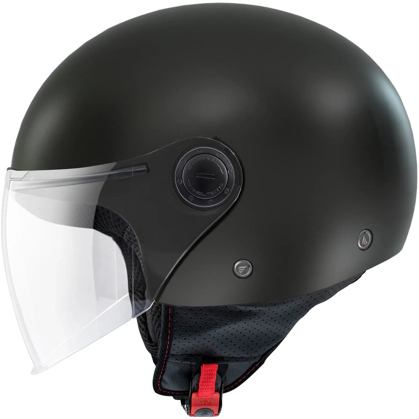 Casco MT Street S Solid A1 - Negro Brillo