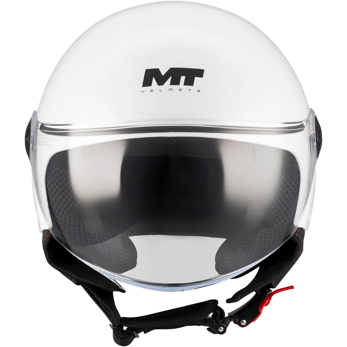 Casco MT Street S Pure A0 - Blanco Brillo